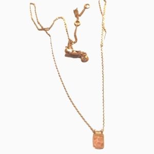 Very dainty vintage necklace gold stella & dot